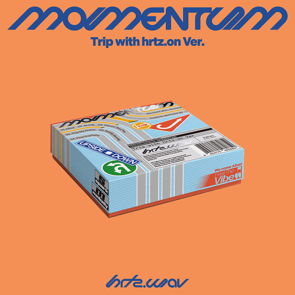 hrtz.wav 2nd Mini Album - The Second Wave : MOMENTUM (Trip with hrtz.on Ver.)