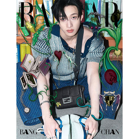 HARPER'S BAZAAR 2025-02 Stray Kids Bang Chan