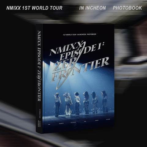 NMIXX 1st World Tour ZERO FRONTIER Incheon Photobook Apple Music POB front cover