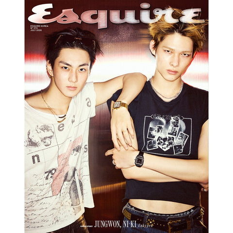ESQUIRE 2026-07 ENHYPEN JUNGWON & NI-KI Cover