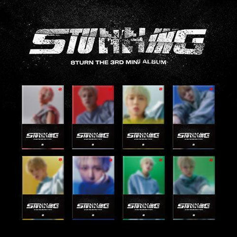 8TURN 3rd Mini Album - STUNNING (POCA VER.) - KPOP ONLINE STORE USA