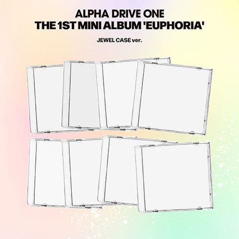 [EXCLUSIVE POB] ALPHA DRIVE ONE 1st Mini Album - EUPHORIA (JEWEL CASE ver.)