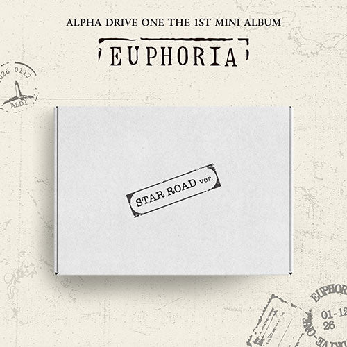 [EXCLUSIVE POB] ALPHA DRIVE ONE 1st Mini Album - EUPHORIA (STAR ROAD ver.)