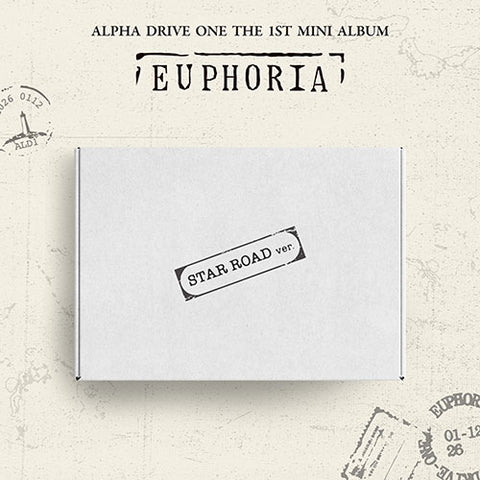 [EXCLUSIVE POB] ALPHA DRIVE ONE 1st Mini Album - EUPHORIA (STAR ROAD ver.)