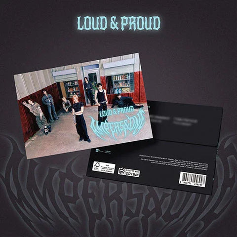 AMPERS&ONE 3rd Mini Album - LOUD & PROUD (POSTCARD ver.) + Applemusic Photocard