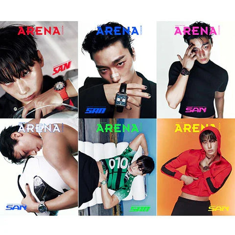 Arena Homme + August 2025 - SAN (ATEEZ) cover