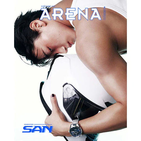 Arena Homme + August 2025 - SAN (ATEEZ) cover