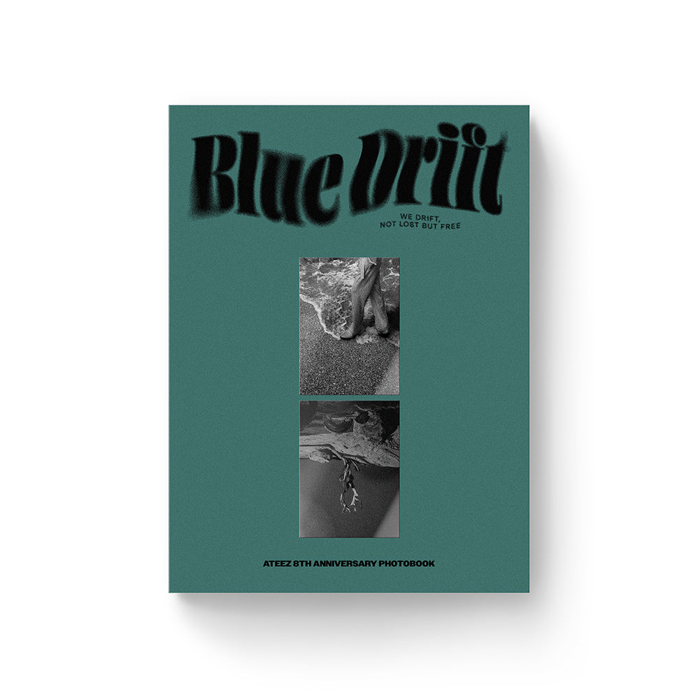 [POB] ATEEZ 8th Anniversary PHOTOBOOK Blue Drift + Photocard