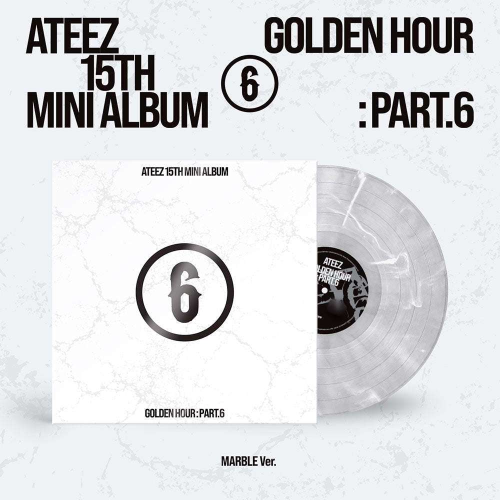 ATEEZ 15th Mini Album - GOLDEN HOUR : Part.6 (MARBLE VER.)