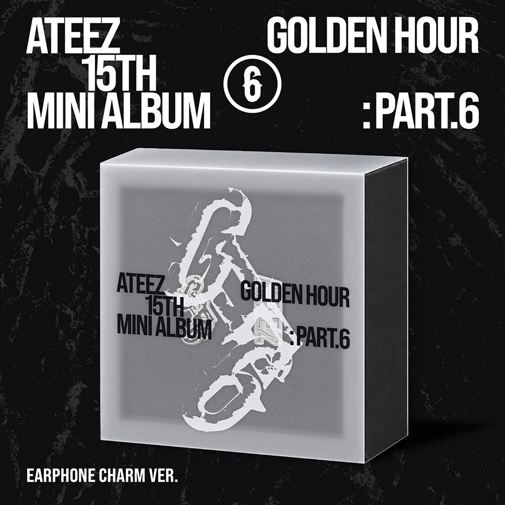 ATEEZ 15th Mini Album - GOLDEN HOUR : Part.6 (EARPHONE CHARM VER./LIMITED)