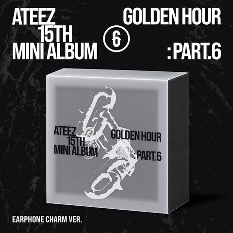 ATEEZ 15th Mini Album - GOLDEN HOUR : Part.6 (EARPHONE CHARM VER./LIMITED)