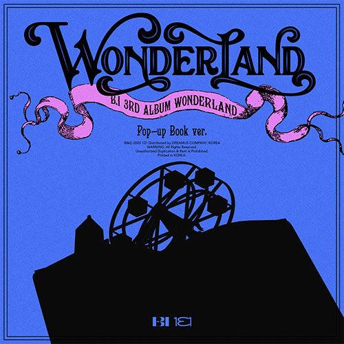 B.I 3rd Album - WONDERLAND (Pop-up book Ver.)