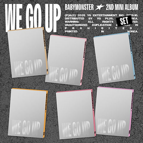 BABYMONSTER  2nd Mini Album - WE GO UP (PATTERN Ver.)