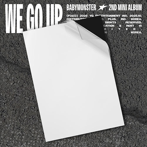 BABYMONSTER  2nd Mini Album - WE GO UP (We Ver.)