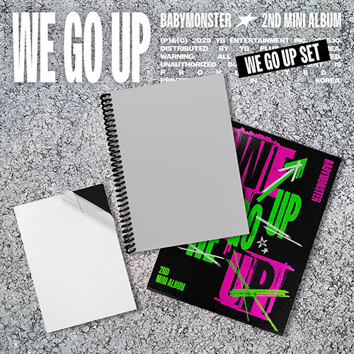 BABYMONSTER  2nd Mini Album - WE GO UP (WE GO UP SET ver)