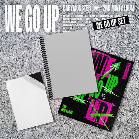 BABYMONSTER  2nd Mini Album - WE GO UP (WE GO UP SET ver)
