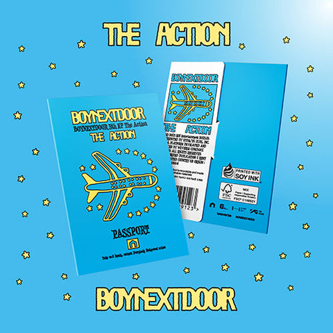 [EXCLUSIVE POB] BOYNEXTDOOR 5th EP - The Action (Weverse Albums ver.)