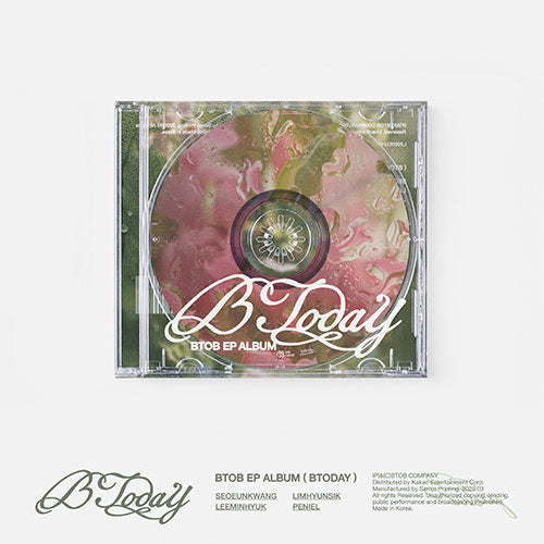 [EXCLUSIVE POB] BTOB EP ALBUM - BTODAY (Jewel Case Ver.)