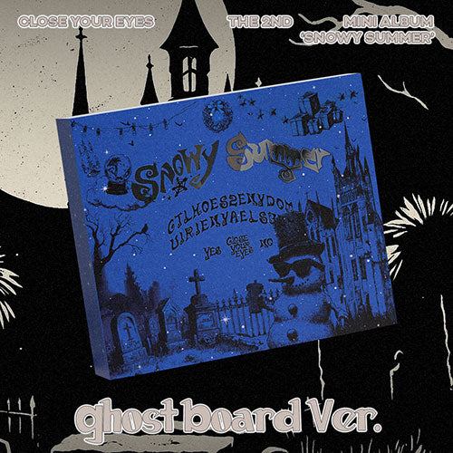 CLOSE YOUR EYES The 2nd Mini Album - Snowy Summer (Ghost Board Ver.)