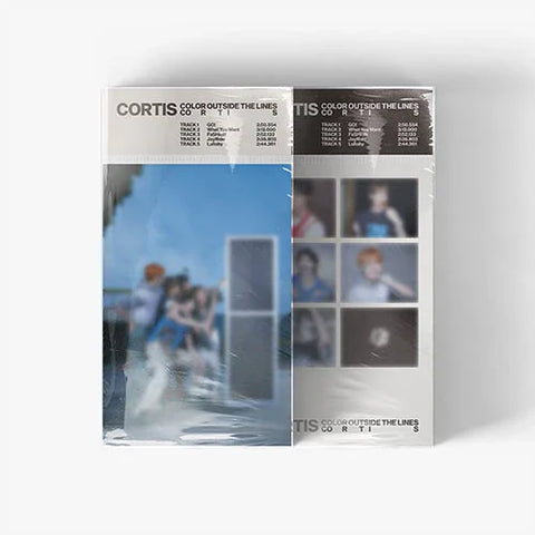 CORTIS The 1st EP - COLOR OUTSIDE THE LINES (Weverse Albums ver.) + Applemusic Photocard