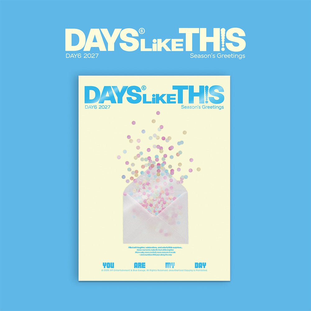 [EXCLUSIVE POB] DAY6 - 2027 Season's Greetings [DAYS LIKE THIS]