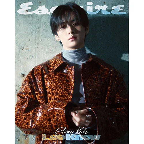 ESQUIRE AUGUST 2025 - LEE KNOW (Stray Kids) Cover