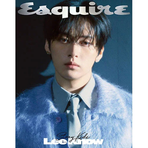 ESQUIRE AUGUST 2025 - LEE KNOW (Stray Kids) Cover