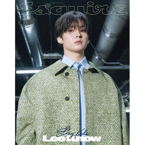 ESQUIRE AUGUST 2025 - LEE KNOW (Stray Kids) Cover