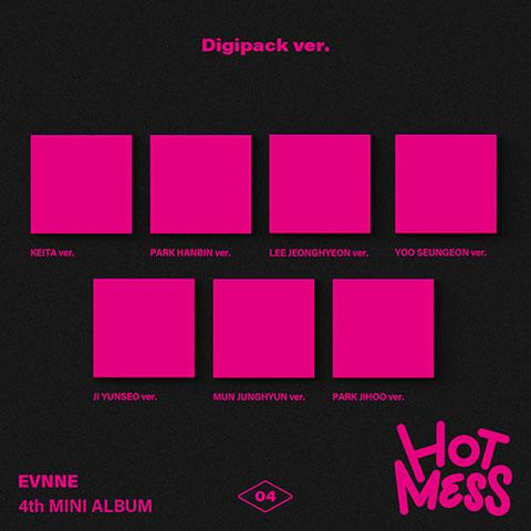 EVNNE 4th Mini Album - HOT MESS (Digipack VER.)