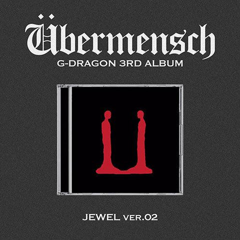 [EXCLUSIVE POB] G-DRAGON (BIGBANG) 3RD ALBUM - Übermensch (JEWEL ver.)