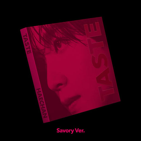 HAECHAN (NCT) 1st Album - TASTE (Savory Ver.) + Applemusic Photocard