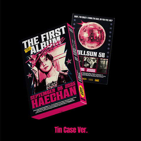 HAECHAN (NCT) 1st Album - TASTE (Tin Case Ver.)