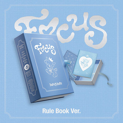 Hearts2Hearts 1st Mini Album - FOCUS (Rule Book Ver.)