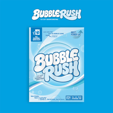[EXCLUSIVE POB] ITZY - 2027 Season's Greetings [BUBBLE RUSH]