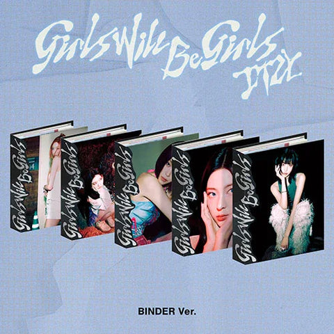[EXCLUSIVE POB] ITZY - Girls Will Be Girls (Binder Ver.)