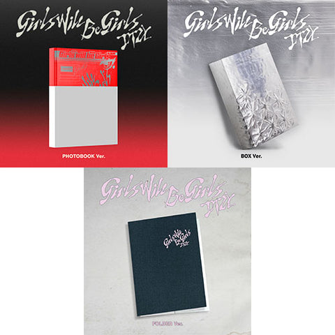 [EXCLUSIVE POB] ITZY - Girls Will Be Girls (Photobook+Box+Folder Ver.)
