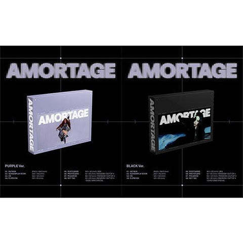 Jisoo 1st Mini Album - AMORTAGE (EXCLUSIVE EDITION)