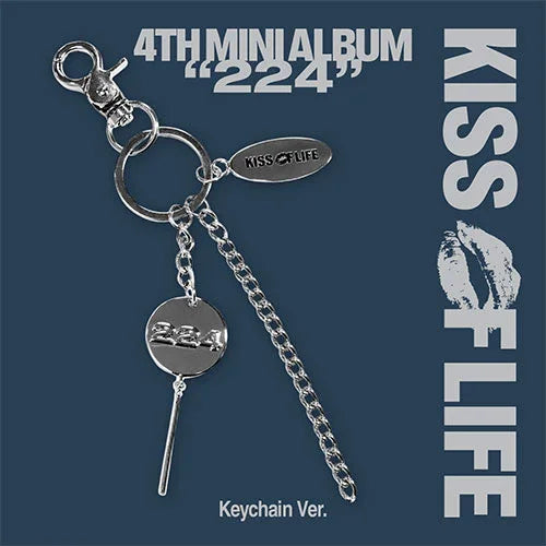 KISS OF LIFE 4th Mini Album - 224 (Keychain Ver.)