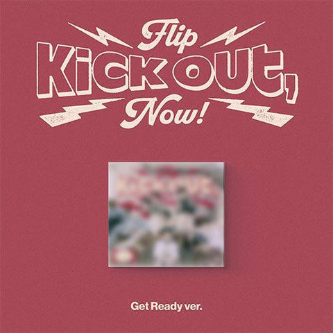 [EXCLUSIVE POB] KickFlip 2nd Mini Album - Kick Out, Flip Now! (Get Ready/Digipack ver.)