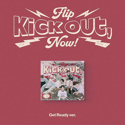 [EXCLUSIVE POB] KickFlip 2nd Mini Album - Kick Out, Flip Now! (Get Ready/Digipack ver.)