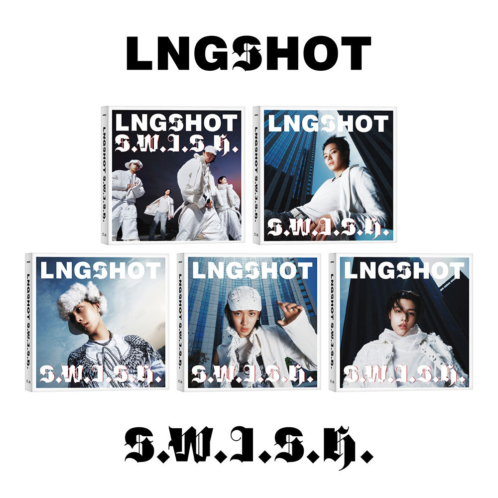 [EXCLUSIVE POB] LNGSHOT 2nd EP - S.W.I.S.H. (Standard Ver.)