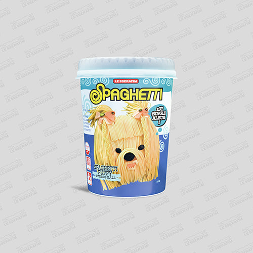 [EXCLUSIVE POB] LE SSERAFIM 1st Single Album -  SPAGHETTI (STRESS BALL ver.)