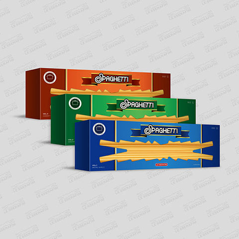 [EXCLUSIVE POB] LE SSERAFIM 1st Single Album -  SPAGHETTI