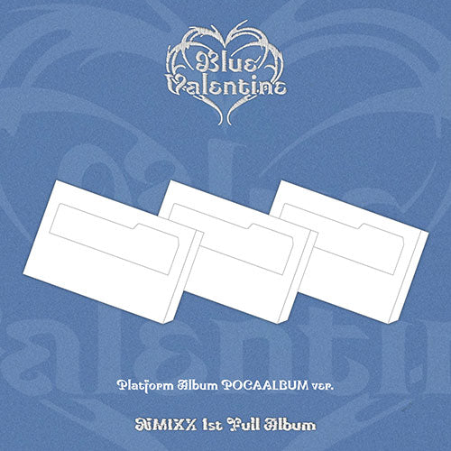 [EXCLUSIVE POB] NMIXX 1st Full Album - Blue Valentine (Platform/POCAALBUM Ver.)