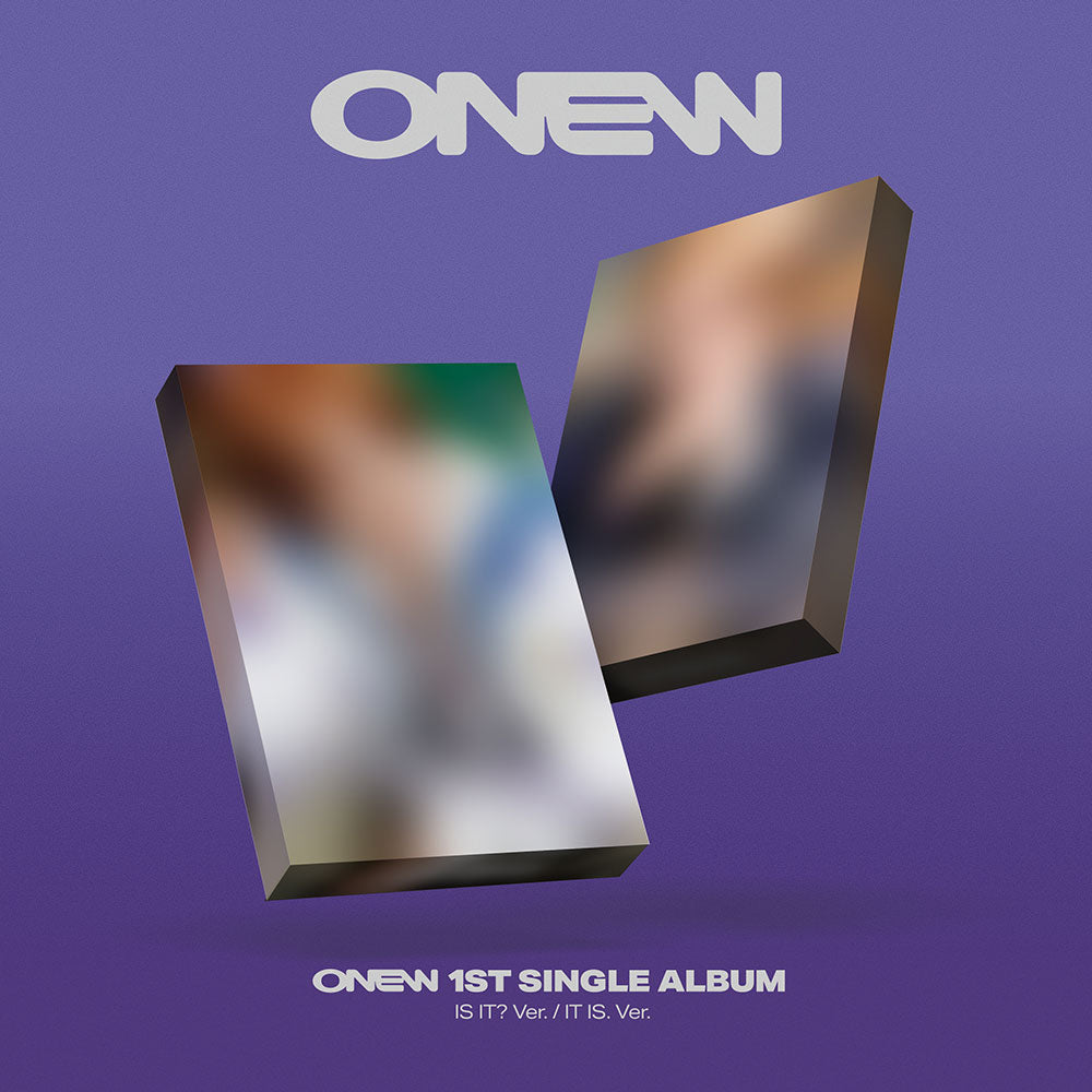 [EXCLUSIVE POB] ONEW (SHINee) 1st Single Album - 착각 (Delusion)  (NEMO Ver.)