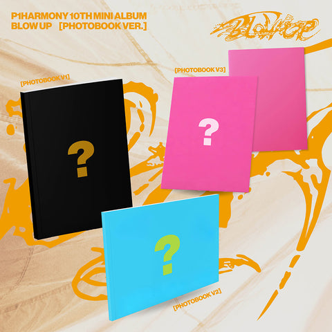 [EXCLUSIVE POB] P1Harmony 10th Mini Album - BLOW UP (Photobook Ver.)