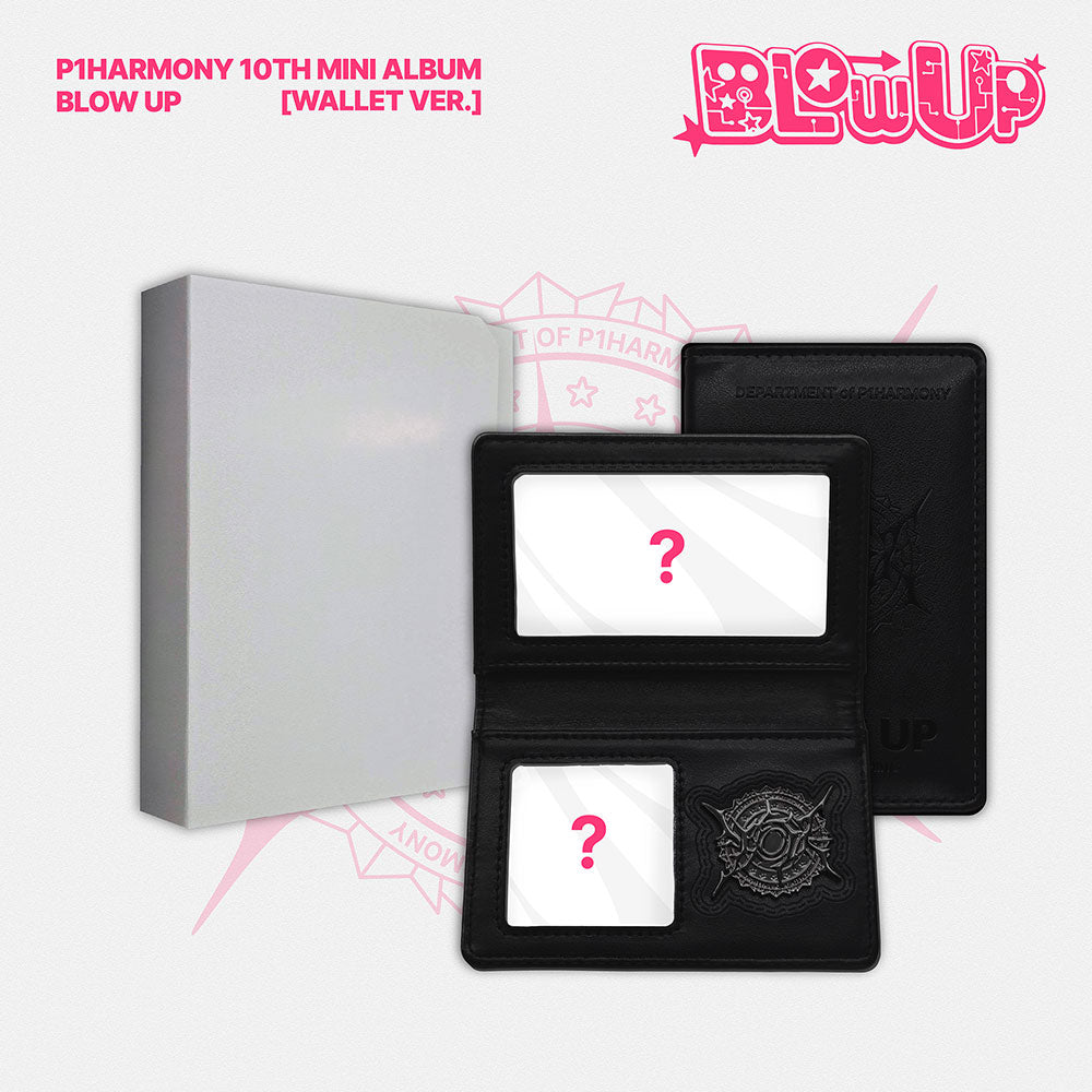 [EXCLUSIVE POB] P1Harmony 10th Mini Album - BLOW UP (Wallet Ver.)