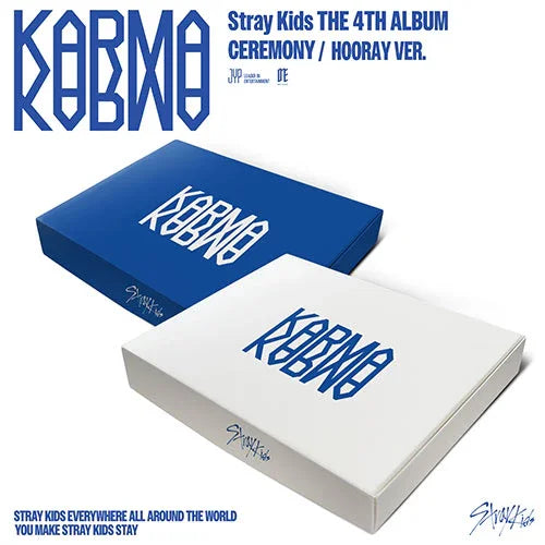 [EXCLUSIVE POB] Stray Kids 4th Album - KARMA (CEREMONY/HOORAY VER.)