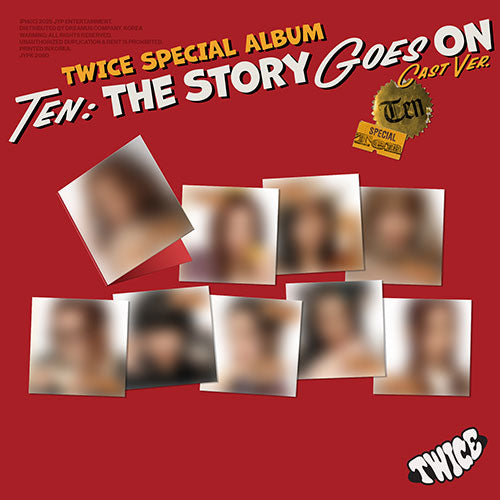 [POB] Twice Special Album - TEN: The Story Goes On (Cast Ver.)