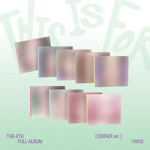 [POB] Twice 4th Album - THIS IS FOR (DIGIPACK ver.)